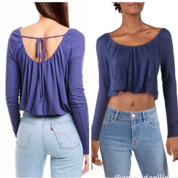 NWT Free People Bondi Thermal Long-Sleeve Top - Picture 5 of 13